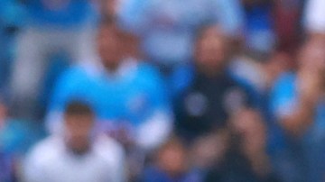 Ciudad de México, 5 de octubre de 2024. Rodolfo Rotondi anota gol, durante el partido correspondiente a la jornada 11 del torneo Apertura 2024 de la Liga BBVA MX, entre la Máquina Celeste del Cruz Azul y los Rayos del Necaxa, realizado en el estadio Ciudad de los Deportes. Foto: Imago7/Manlio Contreras