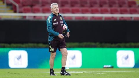 Javier Aguirre, entrenador de la selección mexicana.