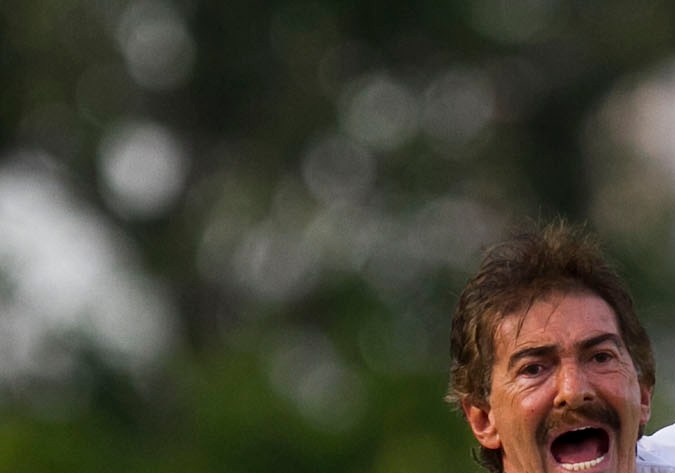 Cancun, Quintana Roo, 16 Septiembre de 2012: Ricardo Lavolpe, DT de Atlante, durante el partido correspondiente a la jornada 8 de la LIGA MX 2012, entre Atlante vs. Tijuana, realizado en el estadio Andrés Quintana Roo. Foto: Imago7/Carlo Fernández