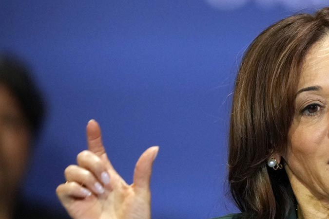 Kamala Harris, vicepresidenta estadounidense