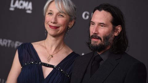 La romántica instantánea de Keanu Reeves y Alexandra Grant que conquista las redes