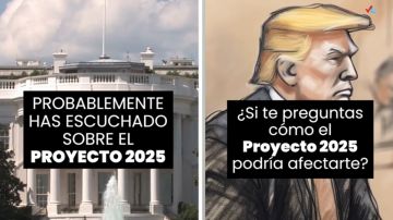 La organización Voto Latino realiza una campaña en español sobre el Proyecto 2025.