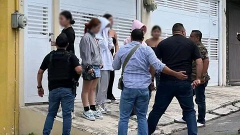 Rescate de jóvenes colombianas en México