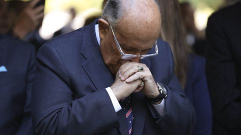 Rudy Giuliani, exalcalde de Nueva York