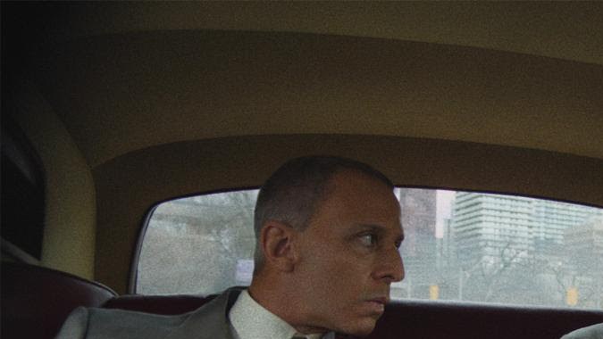 Una escena de "The Apprentice" con Sebastian Stan en el papel de Donald Trump.