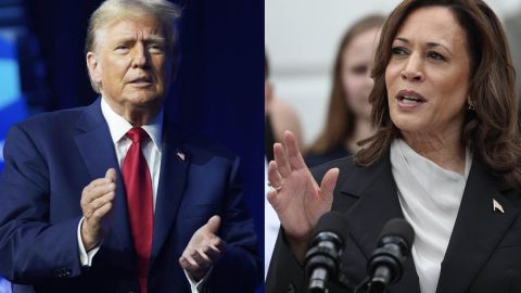 Kamala Harris y Donald Trump