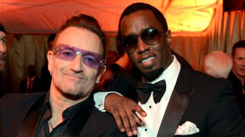 Bono y Sean "Diddy" Combs