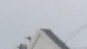 Un piquete de trabajadores portuarios en huelga en la terminal de contenedores del puerto de Boston,.