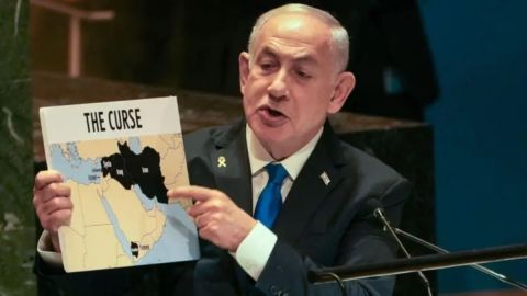 Benjamín Netanyahu justificó los ataques contra los países vecinos la semana pasada en la Asamblea General de Naciones Unidas.