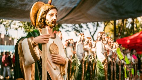 San Judas Tadeo es uno de los santos más populares.