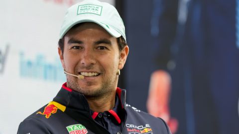 Sergio Pérez, piloto de Red Bull Racing.