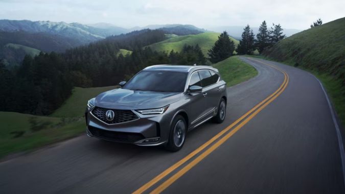 2025 Acura MDX Type S prueba de manejo del SUV de tres filas