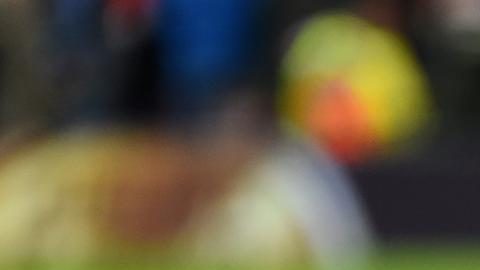 Liverpool (United Kingdom), 27/11/2024.- Kylian Mbappe of Real Madrid falls to the pitch during the UEFA Champions League match between Liverpool and Real Madrid in Liverpool, Britain, 27 November 2024. (Liga de Campeones, Reino Unido) EFE/EPA/PETER POWELL
