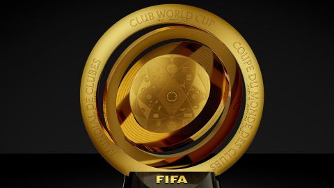 Este jueves se presentó el nuevo trofeo del Mundial de Clubes.