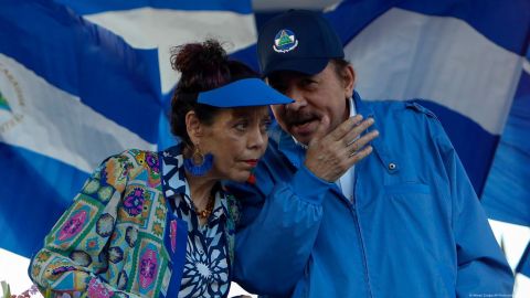 Daniel Ortega y Rosario Murillo.
