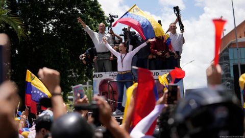 María Corina Machado y Edmundo González Urrutia son los líderes de la oposición en Venezuela.