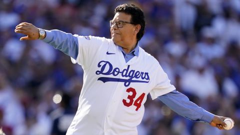 Fernando Valenzuela, leyenda de Los Angeles Dodgers.