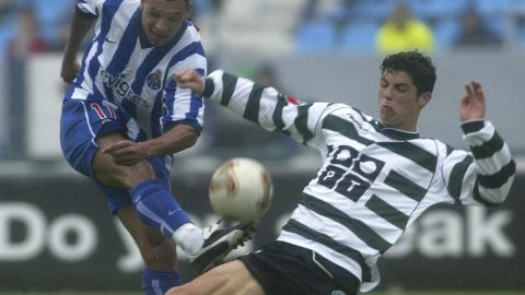 Cristiano Ronaldo dio el salto del Sporting al Manchester United.