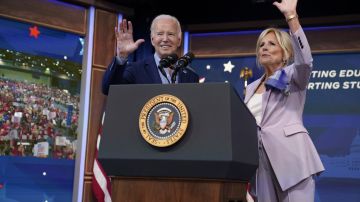 El presidente Joe Biden y la primera dama Jill Biden.