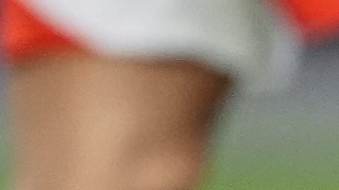 Chile's Alexis Sanchez reacts during a Copa America Group A soccer match against Peru in Arlington, Texas, Friday, June 21, 2024. (AP Photo/Julio Cortez)