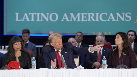 Trump logró mayor voto entre latinos que en 2020.