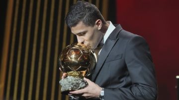 Rodri ganó el Balón de Oro contra todo pronóstico.