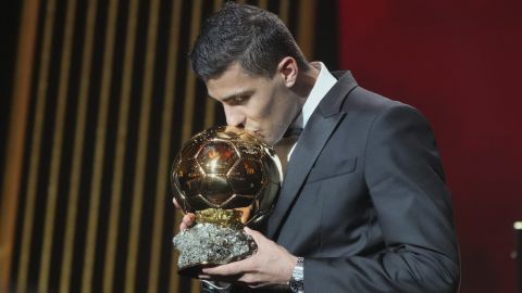 Rodri ganó el Balón de Oro contra todo pronóstico.