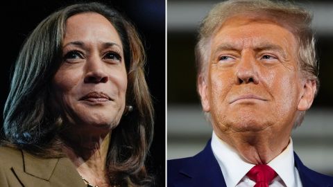 Kamala Harris tiene un evento en Washington, D.C. y Donald Trump en Florida.