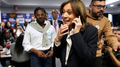 Kamala Harris tuvo una tarde de optimismo electoral que poco a poco se fue disipando.