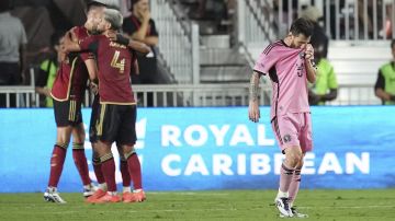 Lionel Messi marcó un gol, pero no bastó para rescatar a su equipo.