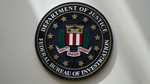 El sello del Buró Federal de Investigaciones (FBI).