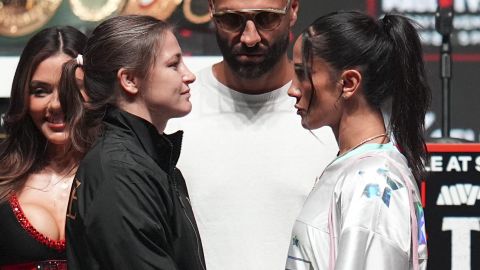 Amanda Serrano y Katie Taylor