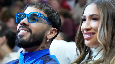 Novia de Anuel AA muestra cómo crece su pancita