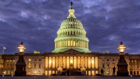 El Capitolio de Estados Unidos es la sede del Congreso.