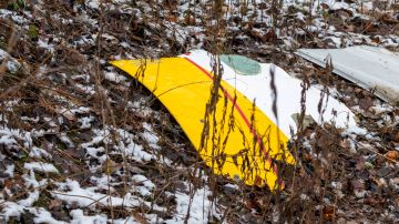 Avión de carga de DHL se estrella contra una casa cerca del aeropuerto de Lituania y muere una persona