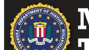 El cartel del FBI que anuncia que el "terrorista más buscado" Daniel Andreas San Diego ha sido capturado