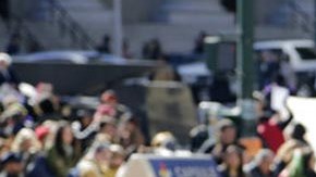 Inmigrantes en protesta