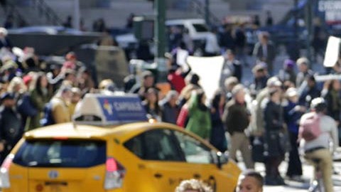 Inmigrantes en protesta
