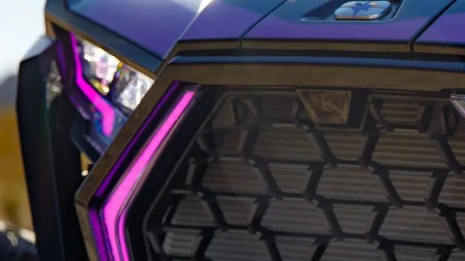 Detalle del Polaris RZR Pro R Race Replica LE