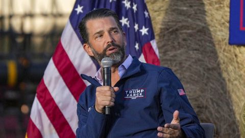 Donald Trump Jr, hijo del presidente electo