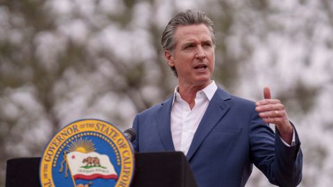 California Gov. Gavin Newsom speaks during a press conference in Los Angeles, Wednesday, Sept. 25, 2024. (AP Photo/Eric Thayer)