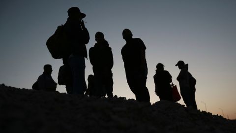 Migrantes en la frontera