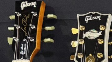Las guitarras Gibson falsificadas se encontraron en un embarque desde Asia.
