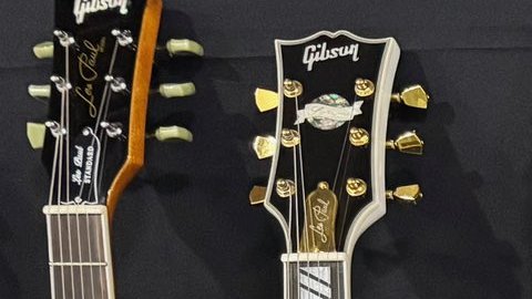 Las guitarras Gibson falsificadas se encontraron en un embarque desde Asia.