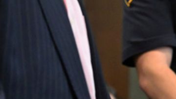 Former film producer Harvey Weinstein appears in court in New York on Wednesday, Oct. 23, 2024. (Gregory P. Mango/New York Post via AP, Pool)