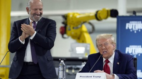 Donald Trump y Howard Lutnick