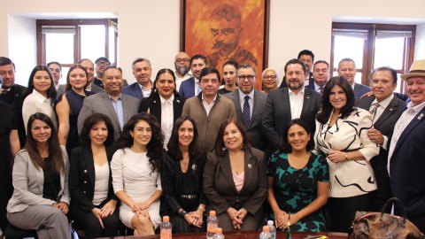 Miembros de la delegación californiana en México / Cortesía Tzunu