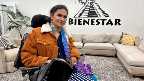 Gizelle Cristina Rascón feliz con el cambio de nombre.
