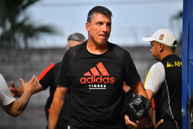 San Nicolás de los Garza, Nuevo León a 9 de Mayo de 2024. , durante el partido de ida de los Cuartos de Final del torneo Clausura 2024 de la Liga BBVA MX, entre los Tigres de la UANL y rayados de Monterrey, realizado en el Estadio Universitario. Foto: Imago7/ Juan Ángel Ovalle