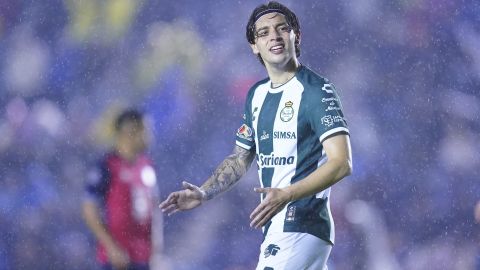 Jordan Carrillo con el Santos Laguna.